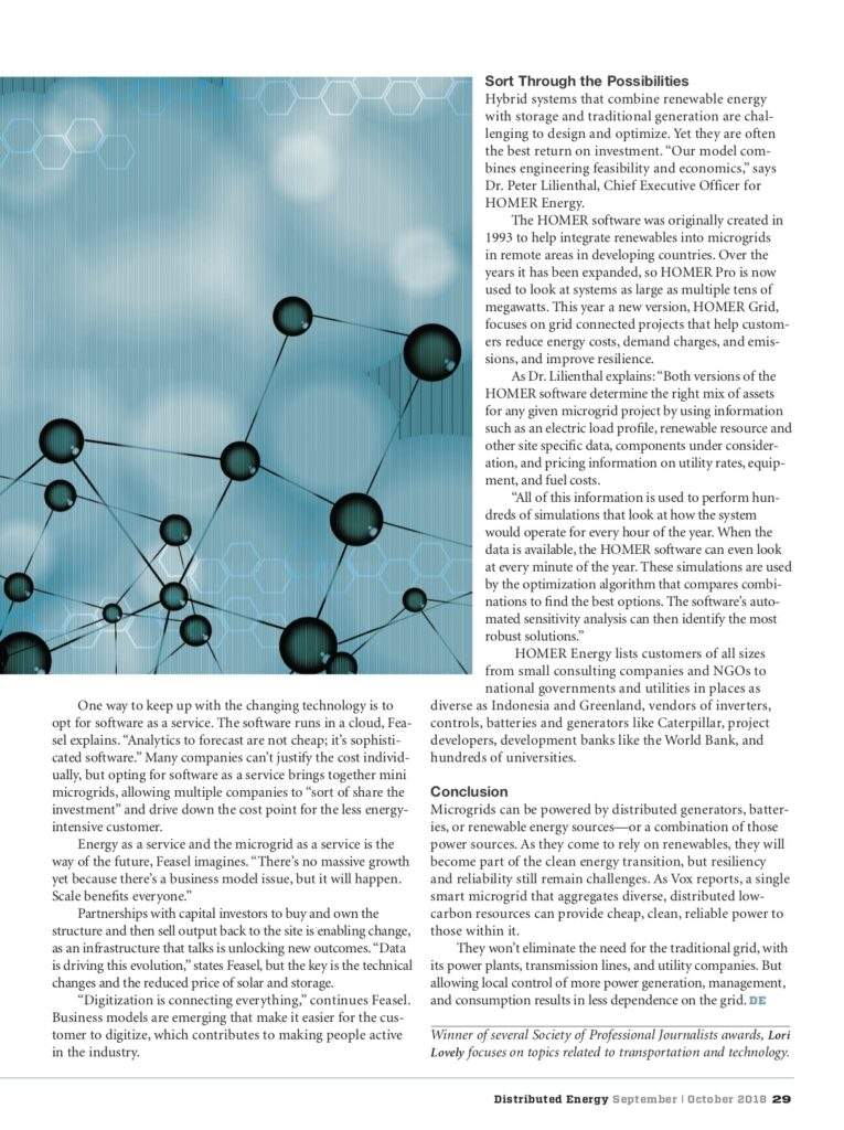Distributed Energy article - page 6